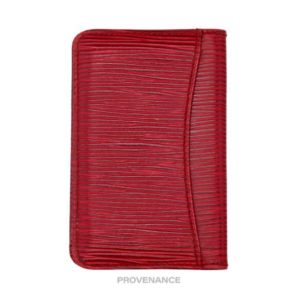 🔴 Louis Vuitton "MALLETIER" PO Wallet - Red Epi - Picture 3 of 8